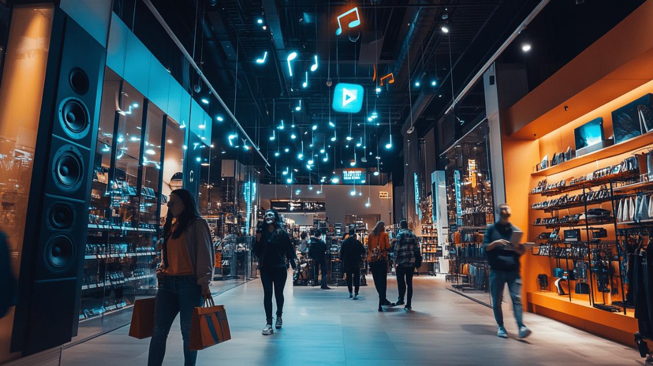 Comment sont calculees les redevances sur la diffusion de musique dans un commerce a travers le monde ?